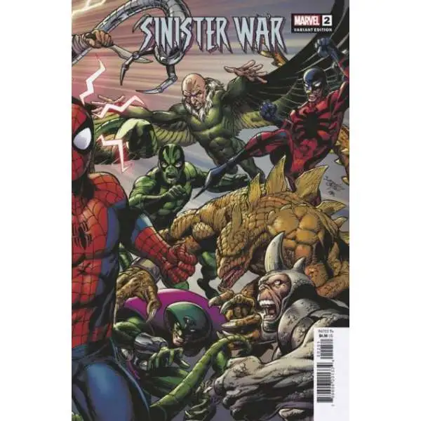 Sinister War #2 1:25 Carlos Gomez Variant Spencer Bagley Marvel