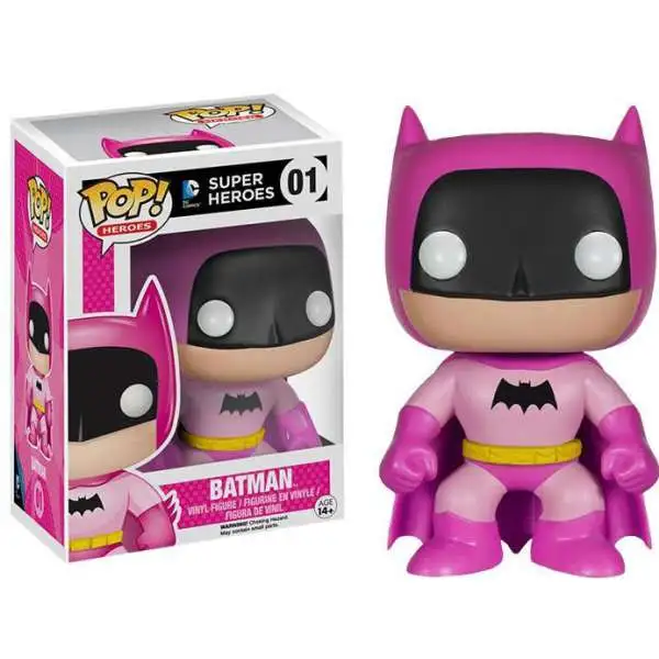 Funko DC Super Heroes POP! Heroes Batman Exclusive Vinyl Figure #01 [75th Anniversary Pink Rainbow]