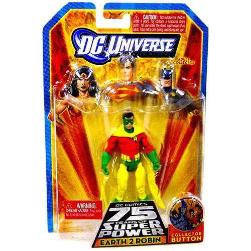 DC Universe 75 Years of Super Power Infinite Heroes Earth 2 Robin Action Figure