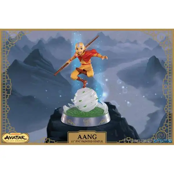 Nickelodeon Avatar the Last Airbender Aang 11-Inch PVC Figure [Regular Version] (Pre-Order ships February)