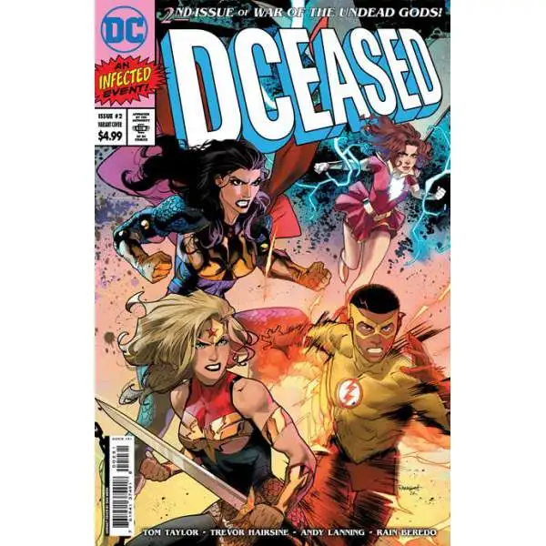 DC Comics DCeased: War of the Undead Gods #2 of 8 Comic Book [Dan Mora Homage Card Stock Variant]