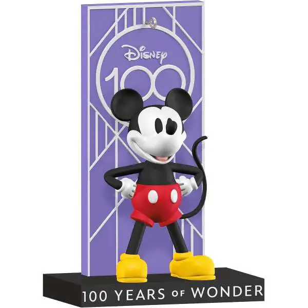 Disney 100 Years of Wonder Keepsake Mickey Mouse Ornament