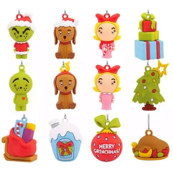 Dr. Seuss How the Grinch Stole Christmas! Countdown Calendar & Papaer Tree Display Ornament [12 Ornaments]