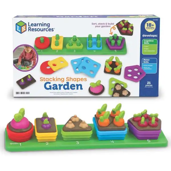 Learning Resources Stacking Shapes Garden