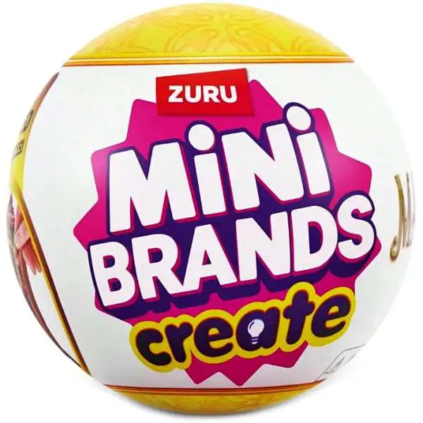 5 Surprise Mini Brands! Create Masterpieces Mystery Pack [1 RANDOM Figure]