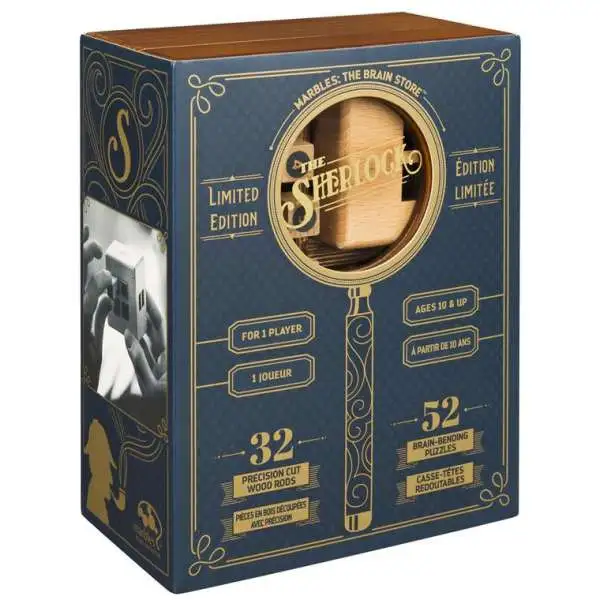 Marbles the Brain Store The Sherlock Wooden Puzzle Game