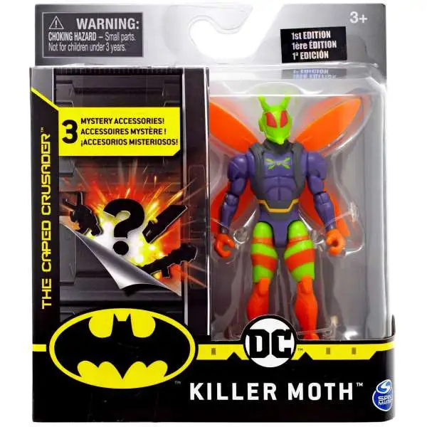 DC Batman The Caped Crusader Killer Moth Action Figure