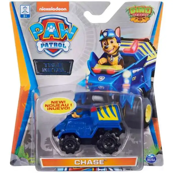 Paw Patrol Dino Rescue True Metal Chase Diecast Car