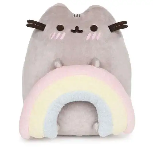 Pusheen With Rainbow 9.5-Inch Plush
