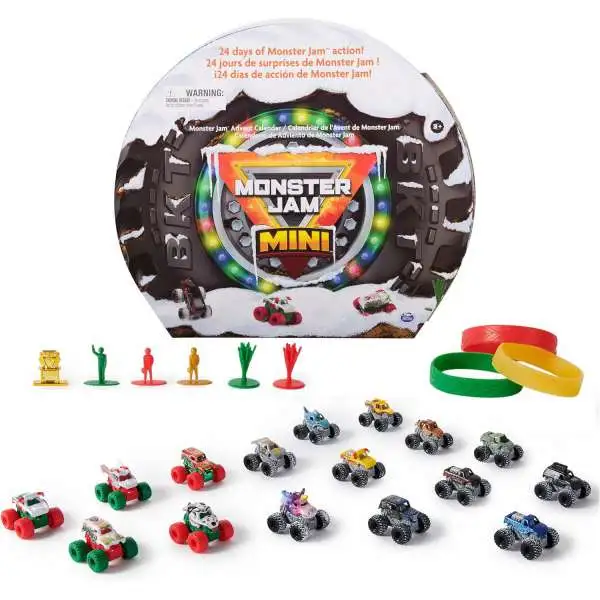 2024 Holiday Monster Jam MINI Advent Calendar [24 Surprises!]