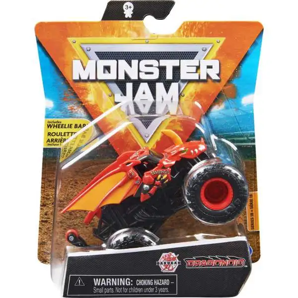 Monster Jam Bakugan Series 18 Dragonoid Diecast Car