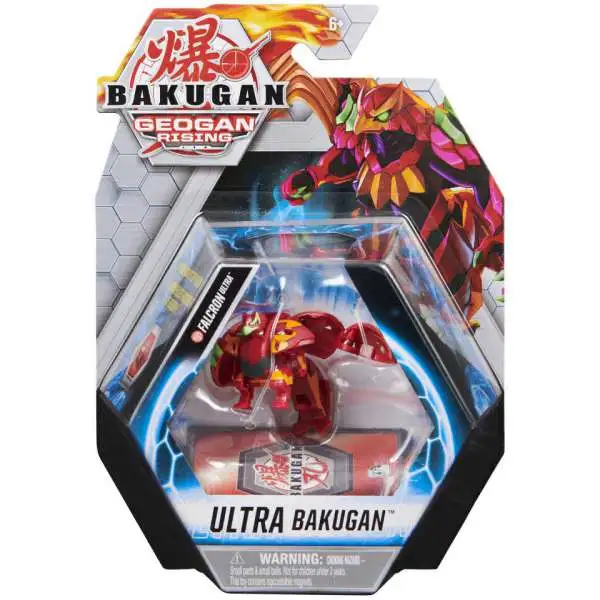 Geogan Rising Ultra Bakugan Falcron Ultra Single Figure & Trading Card