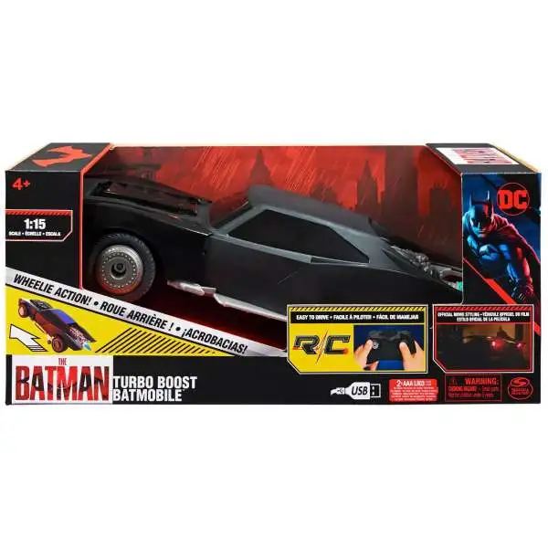 DC The Batman Movie Turbo Boost Batmobile R/C Vehicle