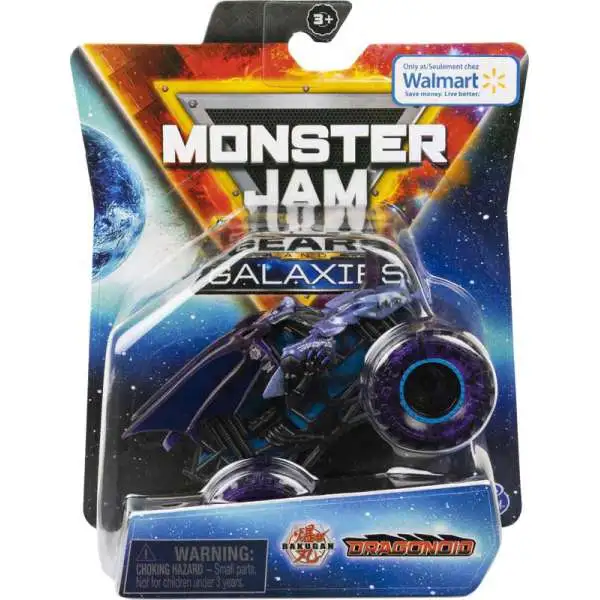 Monster Jam Bakugan Gears Galaxies Dragonoid Exclusive Diecast Car