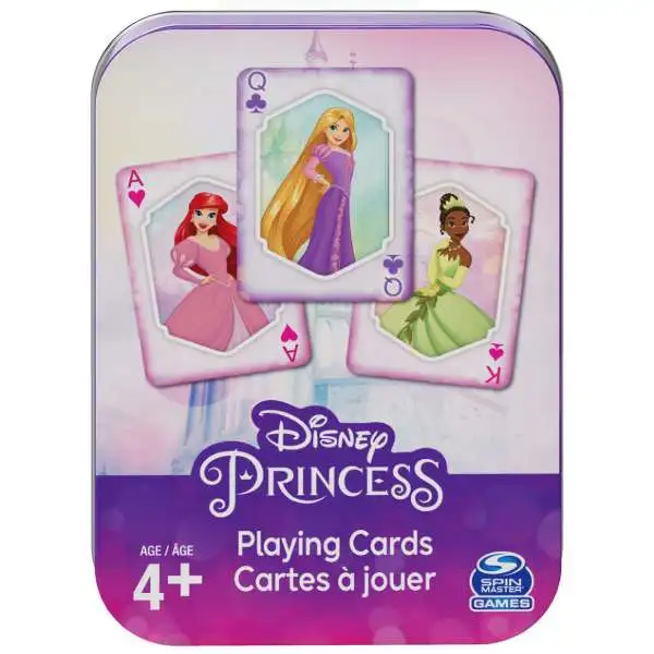 Disney Princess Playing Card Tin