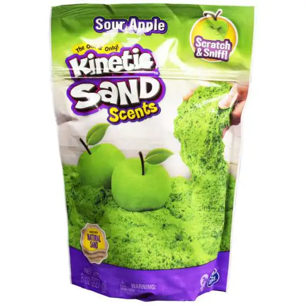 Kinetic Sand Scents Apple 8 Ounce Pack [Green]