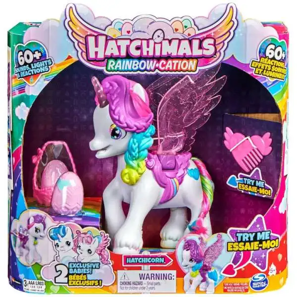 Hatchimals Rainbow-Cation Hatchicorn Figure