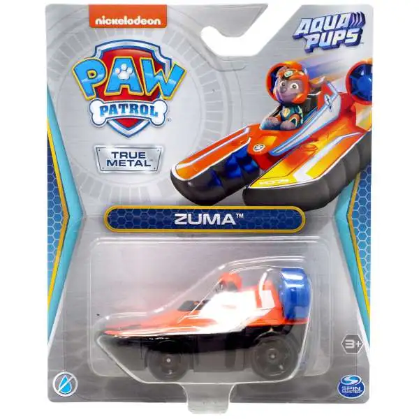Paw Patrol Aqua Pups True Metal Zuma Diecast Car