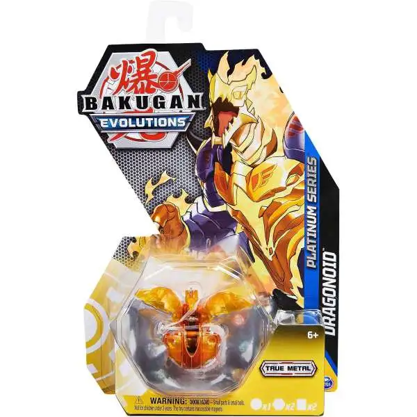 Bakugan Evolutions Platinum Series Dragonoid Single Figure & Trading Card