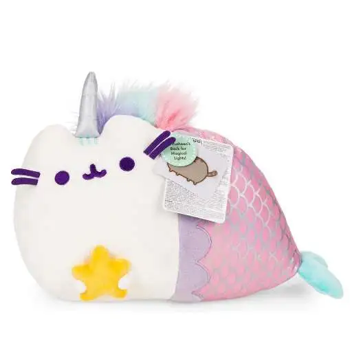 Magical Lights Mermaid Pusheenicorn 12-Inch Plush