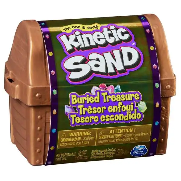 Kinetic Sand Buried Treasure 6 Ounce Mystery Pack