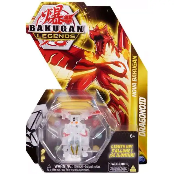 Legends Nova Bakugan Dragonoid Figure Pack [Diamond]