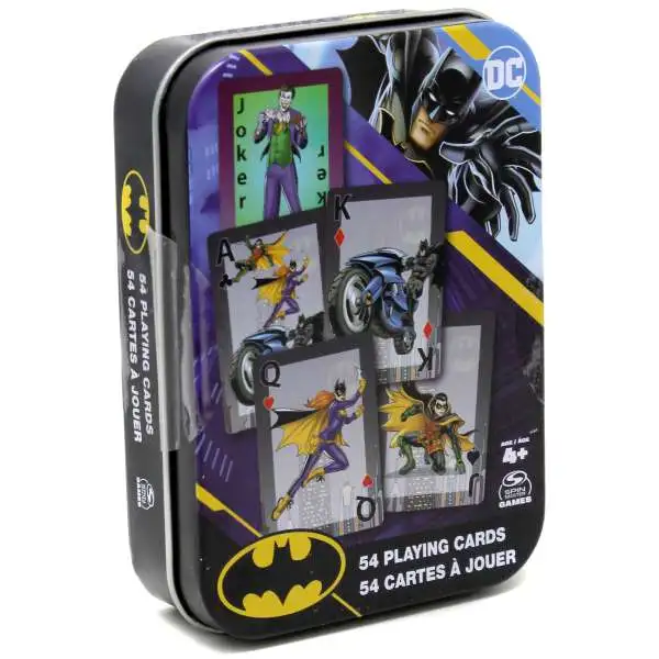DC Batman Playing Cards Tin