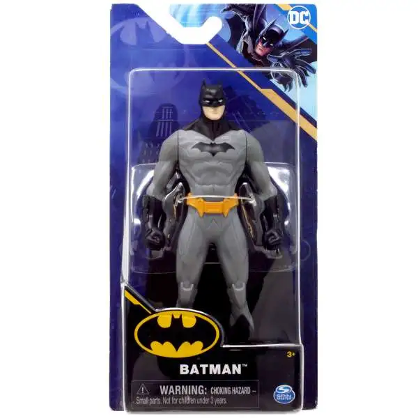 DC Basic Batman Action Figure [Grey]