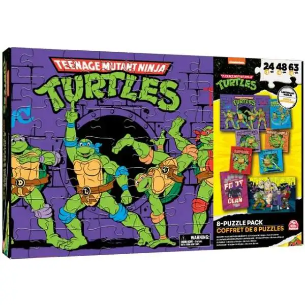 Teenage Mutant Ninja Turtles Puzzle 8-Pack