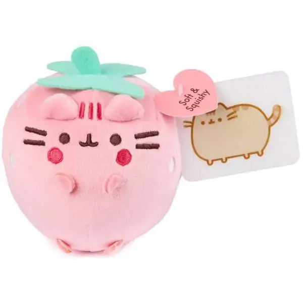 Pusheen Fruits Fruits Strawberry 4-Inch Plush