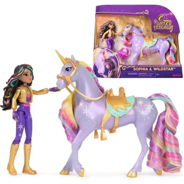 Unicorn Academy Sophia & Wildstar Figure Set