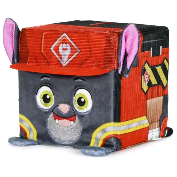 Paw Patrol Rubble & Crew Cube Charger 4-Inch Plush