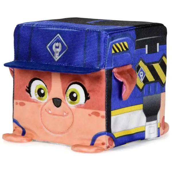 Paw Patrol Rubble & Crew Cube Mix 4-Inch Plush