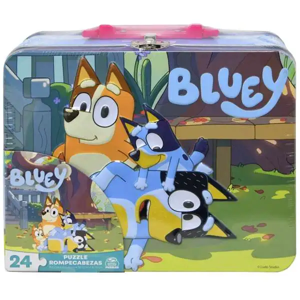 Bluey Puzzle Tin