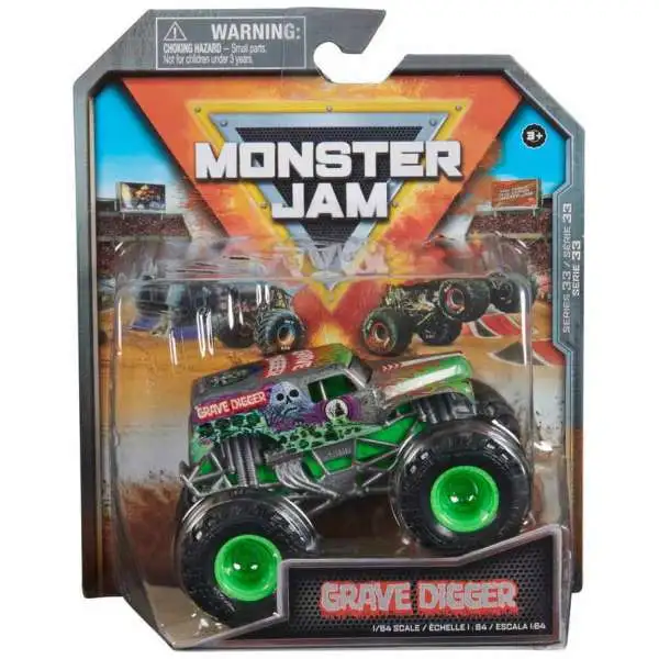 Monster Jam Series 33 Grave Digger Diecast Car