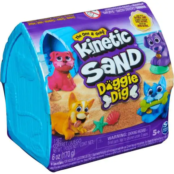 Kinetic Sand Doggie Dig 4 Ounce Mystery Pack