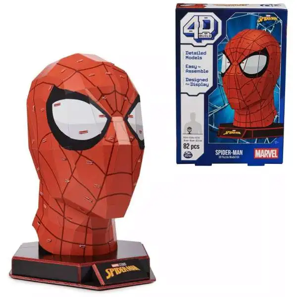 Marvel 4D Build Spider-Man 3D Puzzle Model Kit