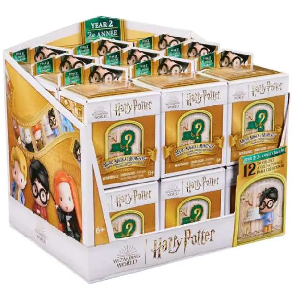 Harry Potter Wizarding World Micro Magical Moments Year 2 Mystery Box [18 Packs]