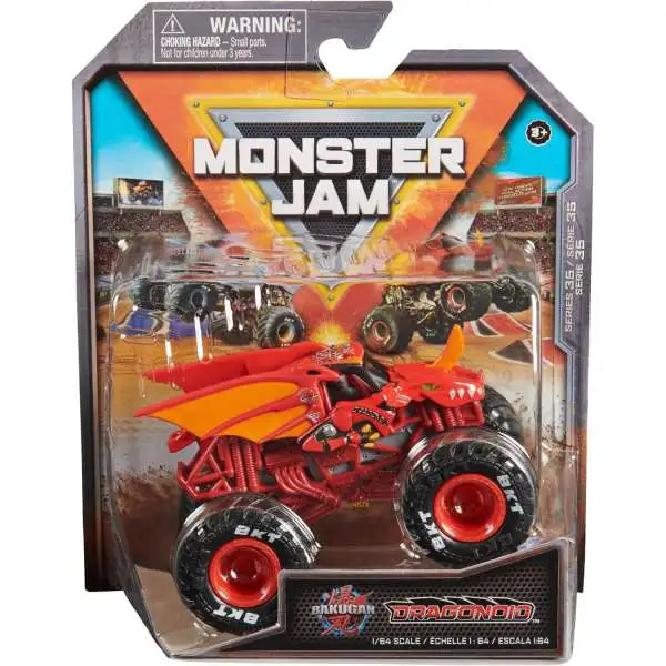 Monster Jam Series 35 Dragonoid Diecast Car