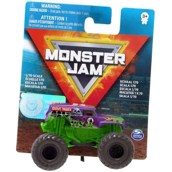 Monster Jam Grave Digger Vehicle [Purple]