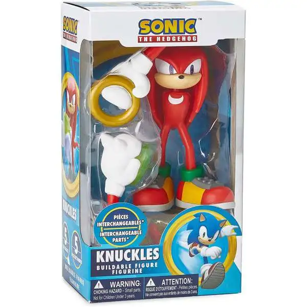 Sonic The Hedgehog Knuckles Buildable Figure