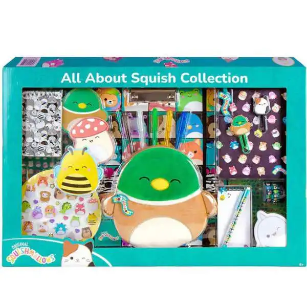 Squishmallows All About Squish Collection Avery the Duck Exclusive Stationery Kit