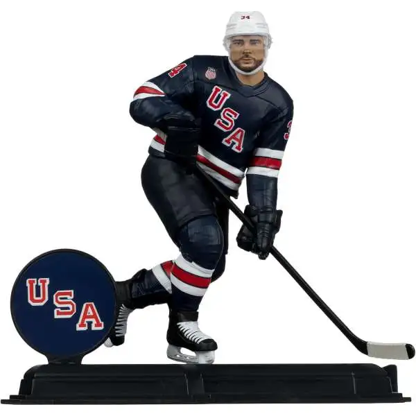McFarlane Toys NHL Hockey USA Sports Hockey Auston Matthews Action Figure [Olympics]