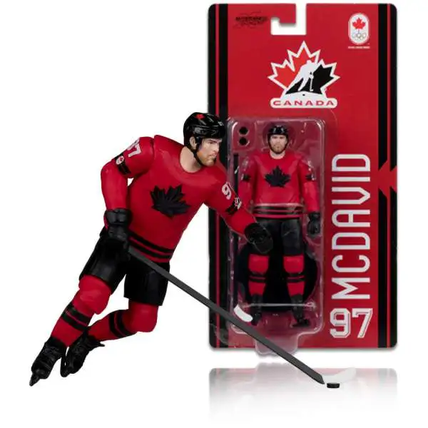 McFarlane Toys NHL Hockey Canada Sports Hockey Connor McDavid Action Figure