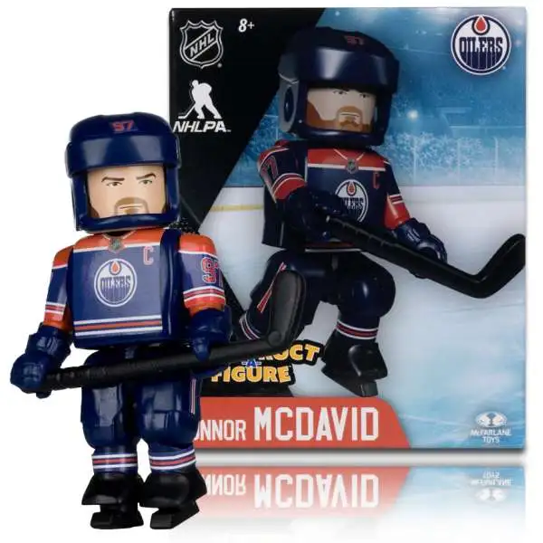 McFarlane Toys NHL Edmonton Oilers Construct-a-Figure Series 1 Connor McDavid Mini Figure