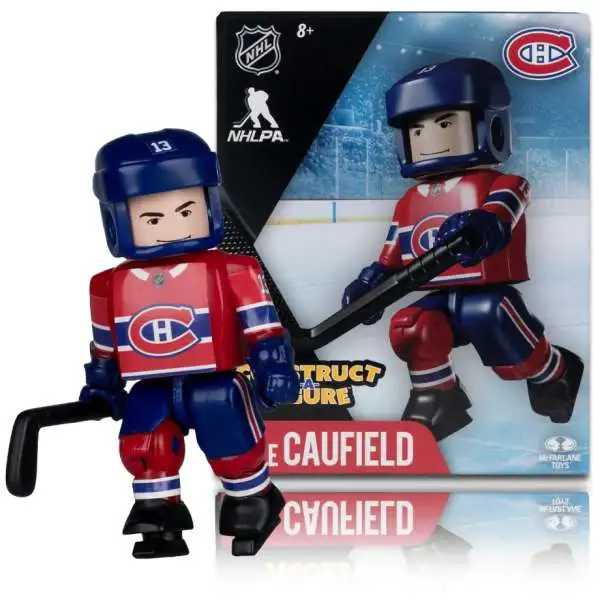 McFarlane Toys NHL Montreal Canadiens Construct-a-Figure Series 1 Cole Caufield Mini Figure