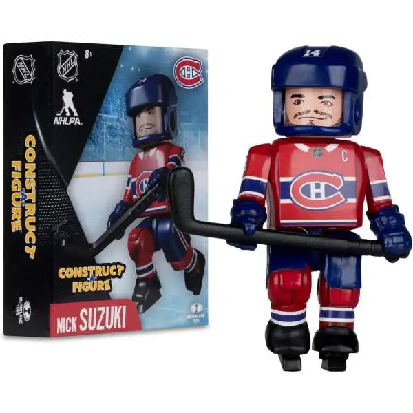 McFarlane Toys NHL Montreal Canadiens Construct-a-Figure Series 1 Nick Suzuki Mini Figure