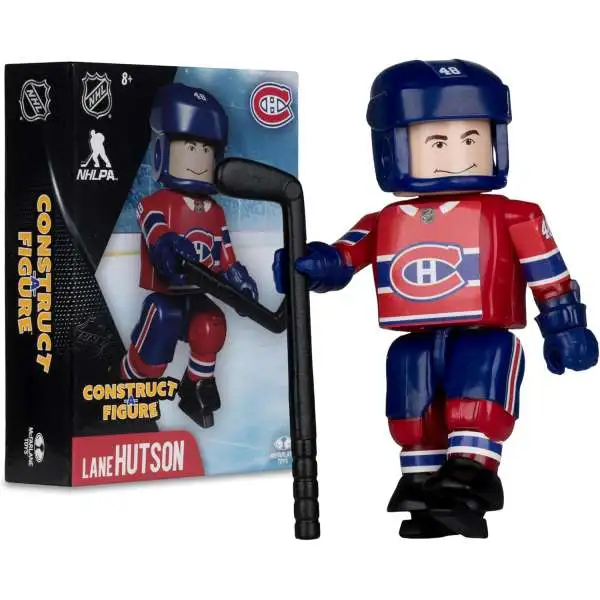 McFarlane Toys NHL Montreal Canadiens Construct-a-Figure Series 1 Lane Hutson Mini Figure