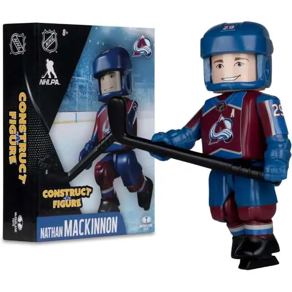 McFarlane Toys NHL Colorado Avalanche Construct-a-Figure Series 1 Nathan MacKinnon Mini Figure