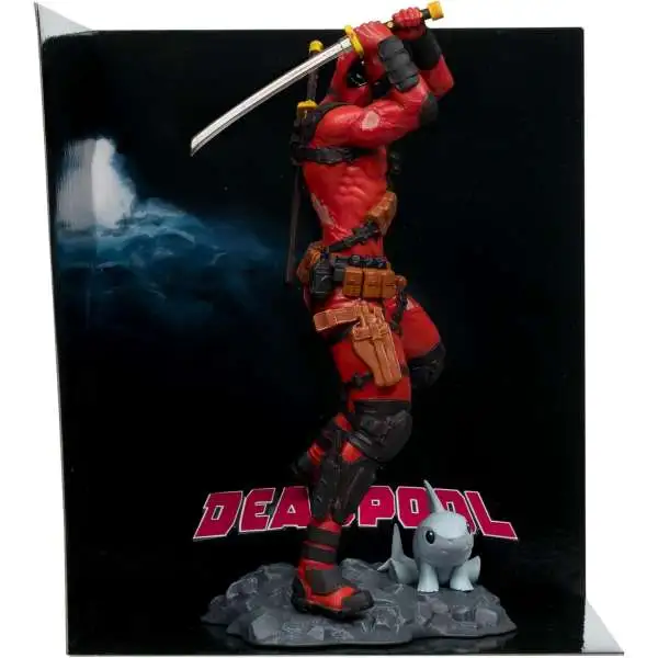 McFarlane Toys Marvel Deadpool Posed Figure with Scene